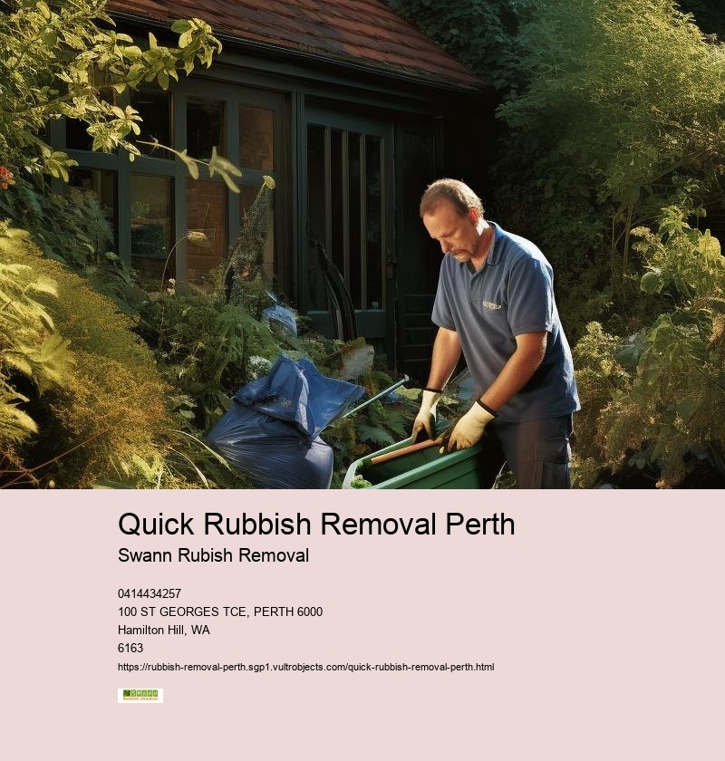 Immediate Junk Clearance Perth